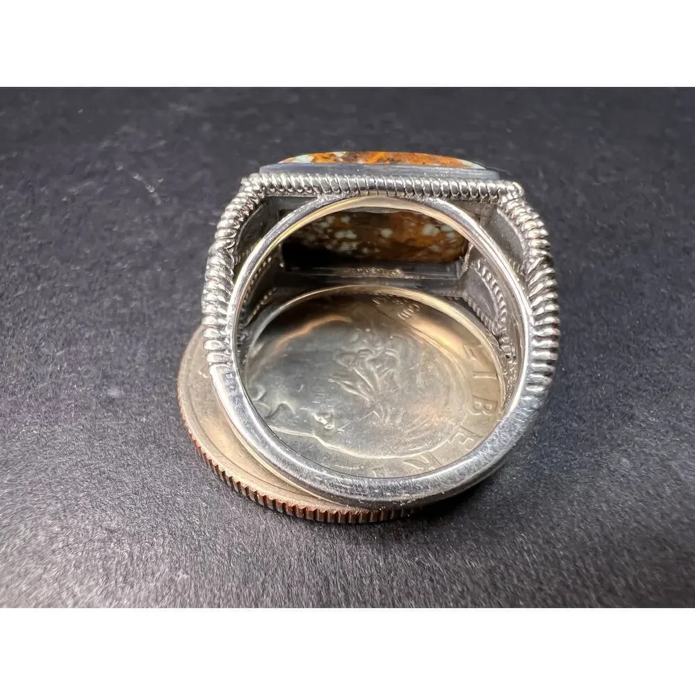 NEW Blue Horizon turquoise sterling silver ring size 7